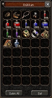 Satıcı Market İçeriği